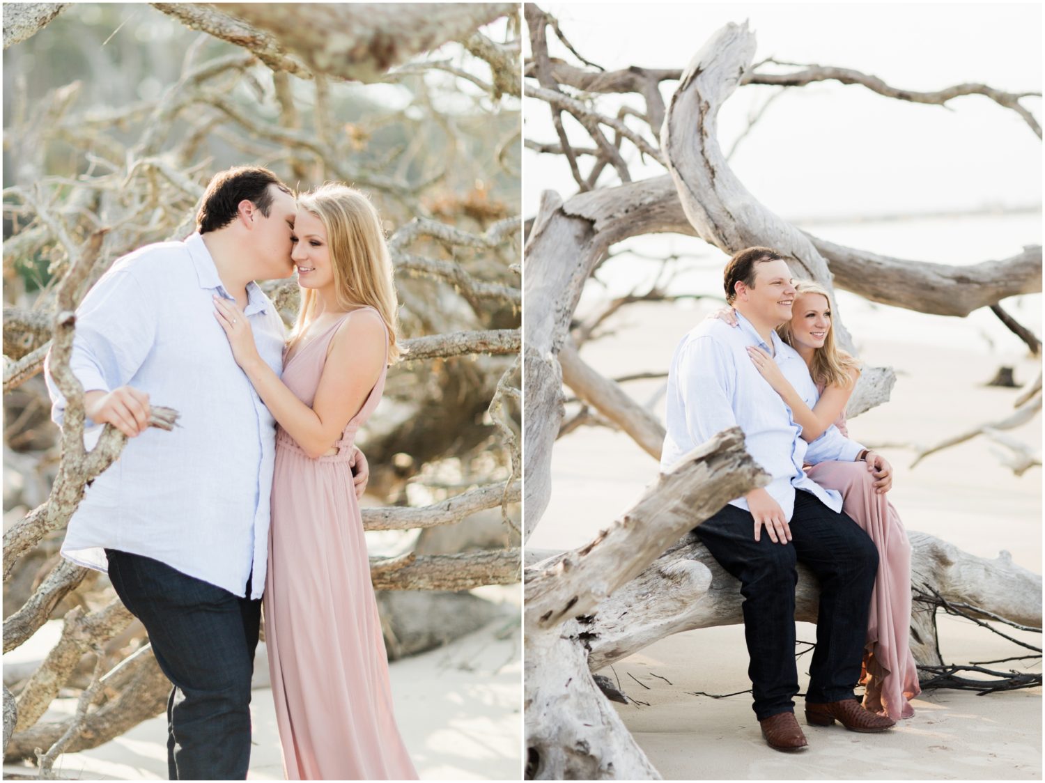 Amelia Island Wedding Photographers, Brooke Images, Beach Session, Engagement Session, Christiana and Josh's Engagement Session