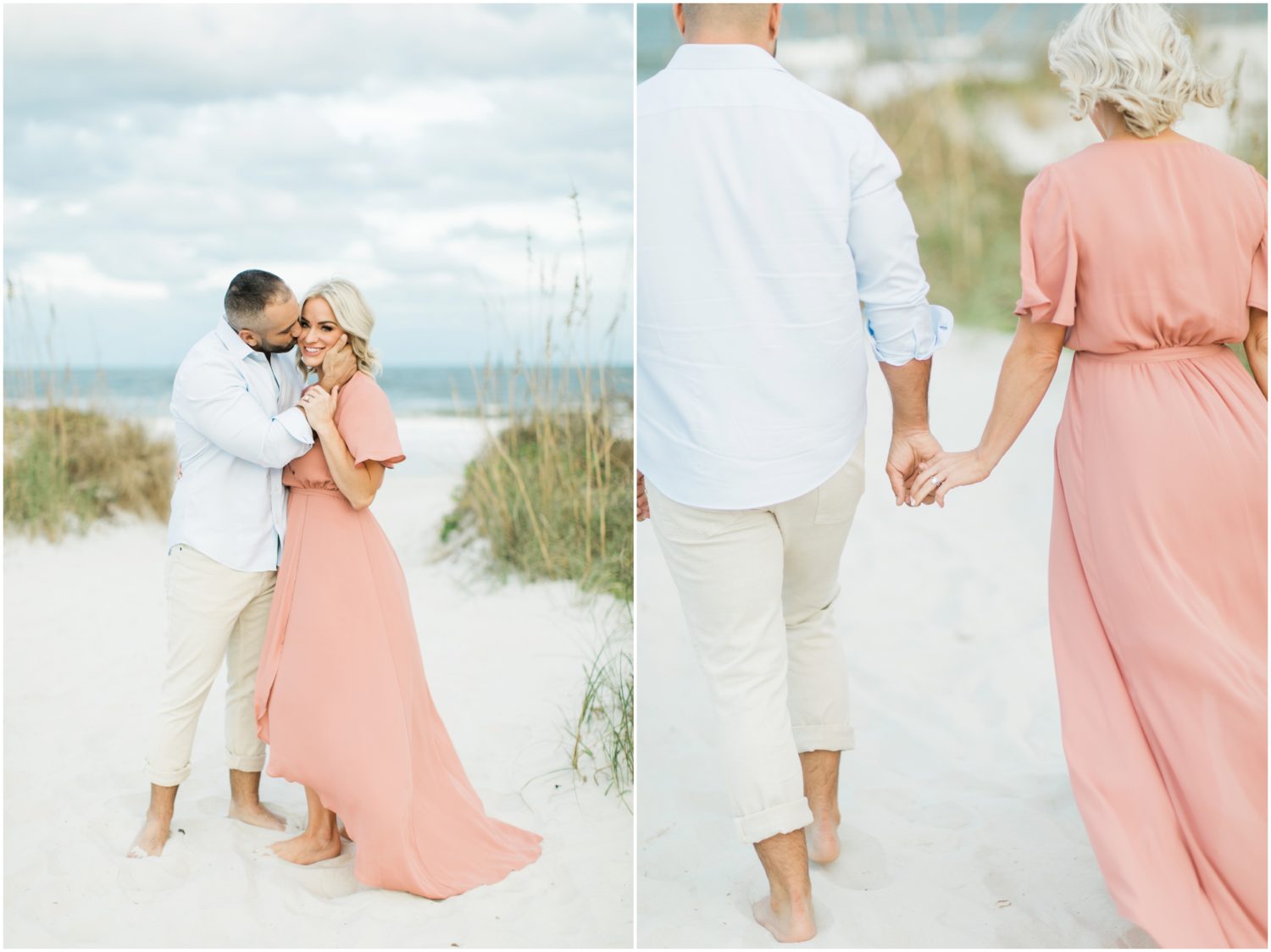 Jacksonville Wedding Photographers, Brooke Images, Samantha and Joe's Engagement Session, Beach Session