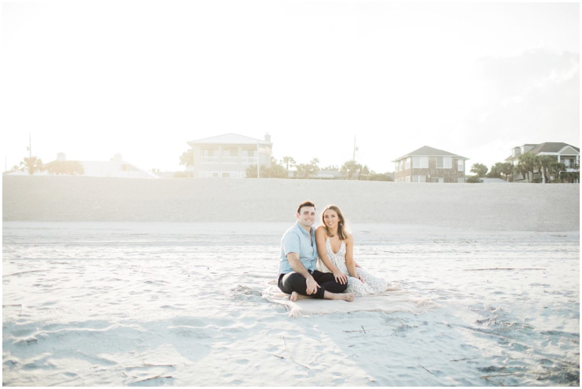 Jacksonville Wedding Photographers, Brooke Images, Beach Engagement Session, Lauren and Jack