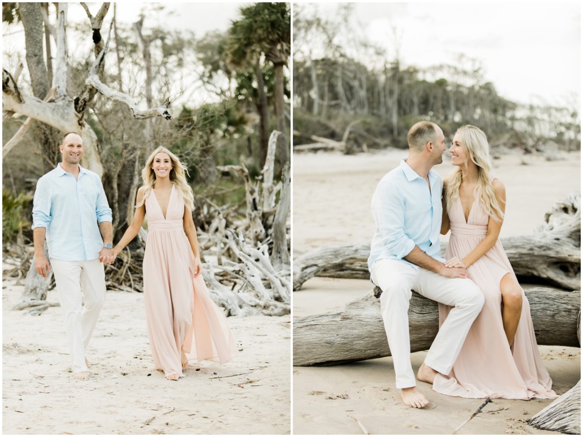 Jacksonville Wedding Photographer, Brooke Images, Engagement Session, Beach Session, Katy and William