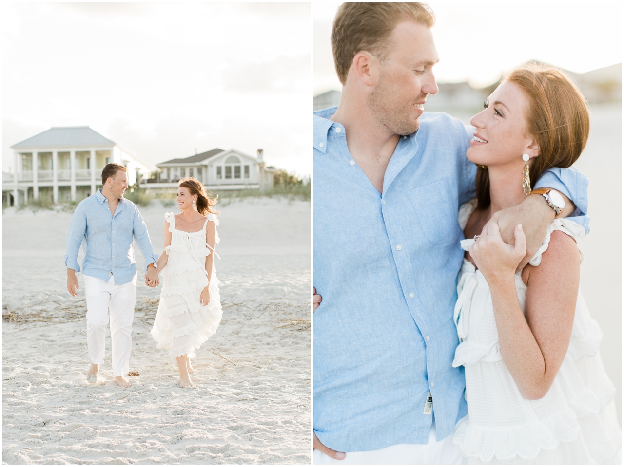 Jacksonville Wedding Photographer, Engagement Session, Brooke Images, Amelia Island Wedding Photographer, Lainie and Bo's Beach Session