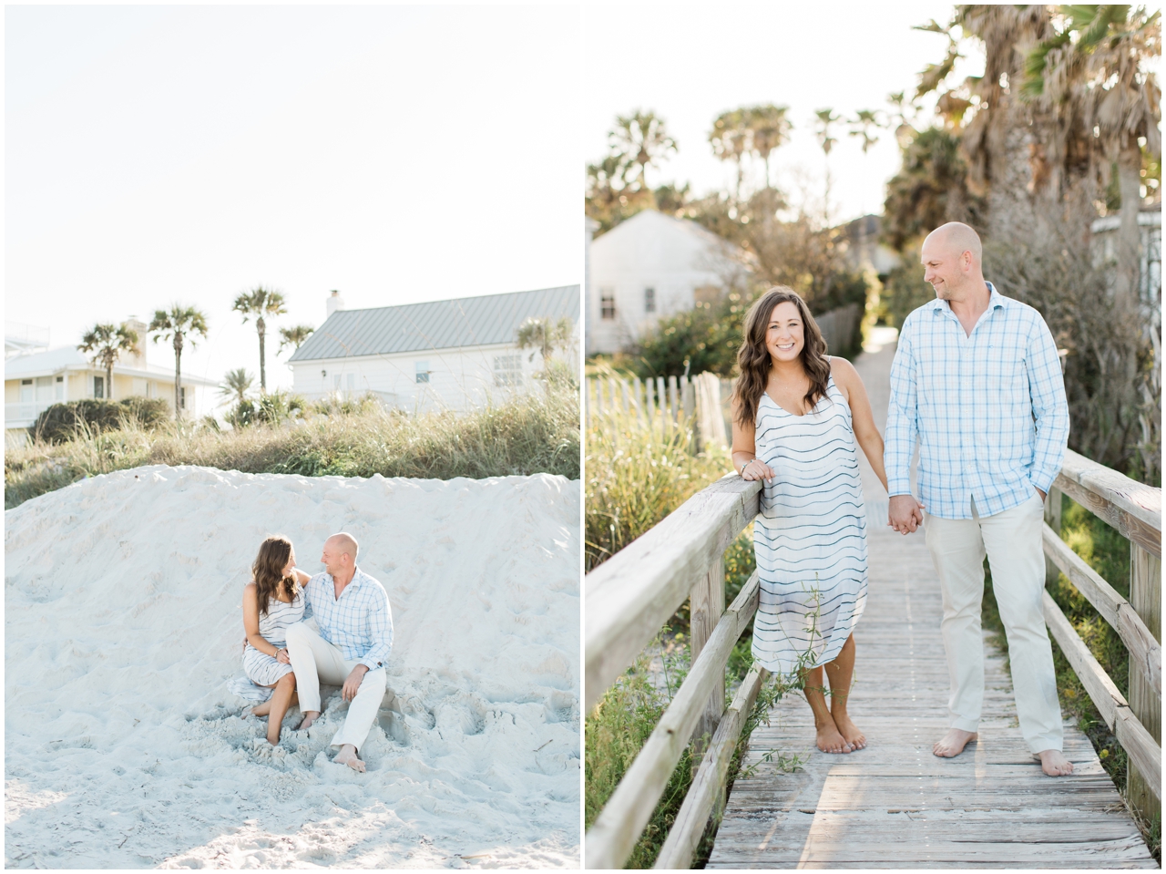 Jacksonville Wedding Photographer, Brooke Images, Ponte Vedra Inn and Club Wedding, PVIC, Beach Session, Engagement Session, Hannah and Dakota Lifestyle Session